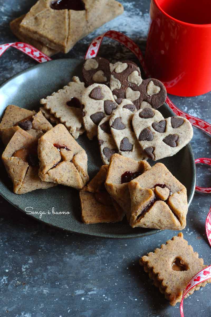 Biscotti Del Biglietto Di S. Valentino in Una Scatola Con Il